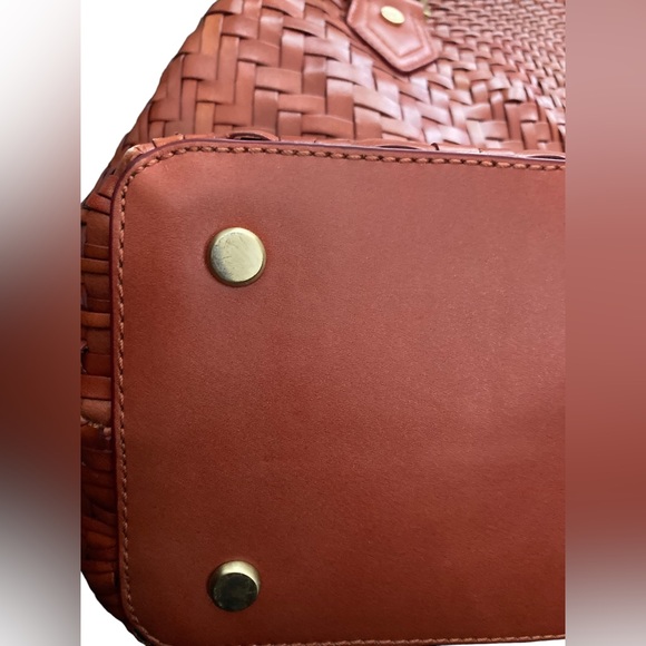 Cole Haan Woven Bag-Terracotta Orange-Amazing & Wonderful Conditon - Picture 11 of 12